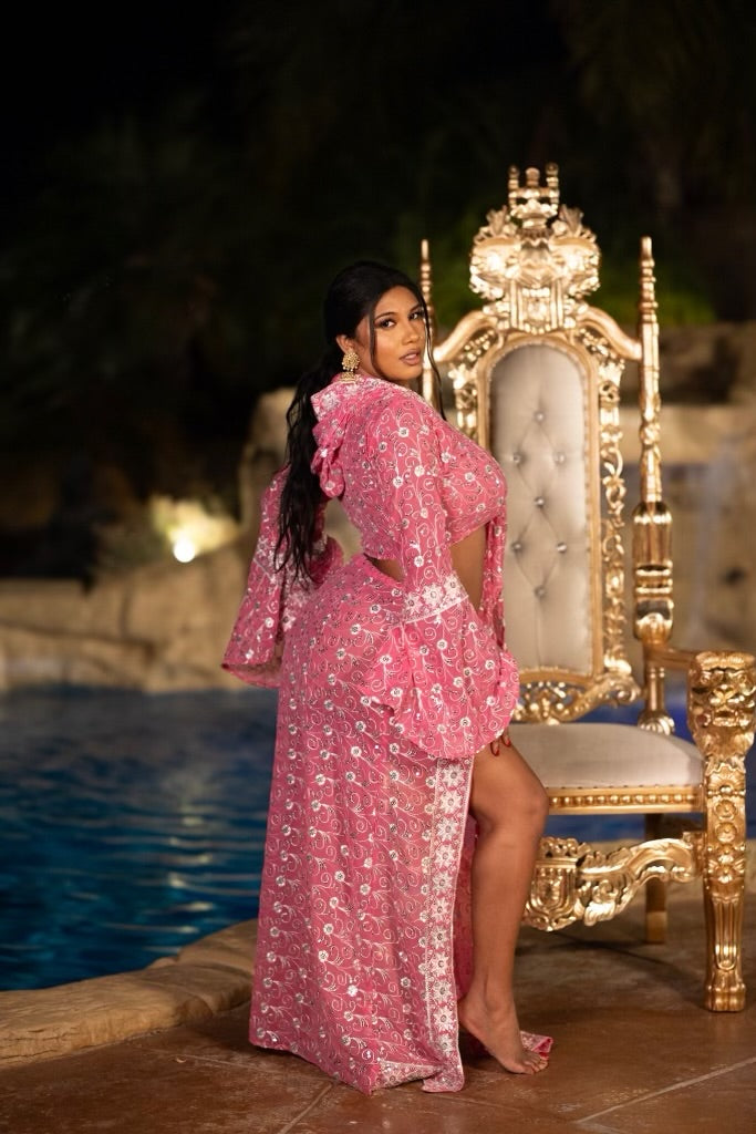 Pink diamonds goddess set