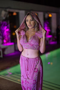 Pink Roses Jasmine Set