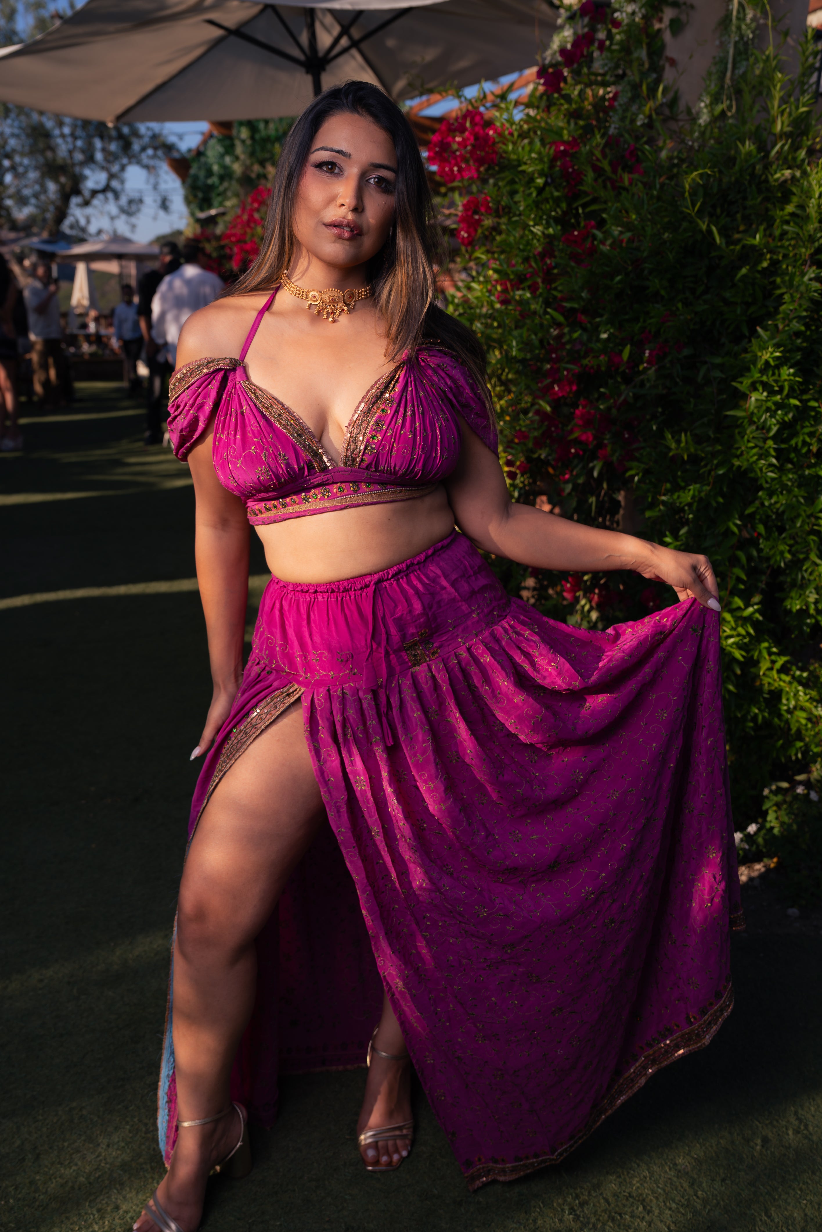 Violet Frequency Goddess Set
