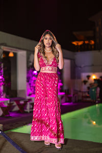 Amber Rose Sharara Pants Set