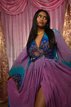 Load image into Gallery viewer, Lavender Dreams Anarkali Kimono Dress
