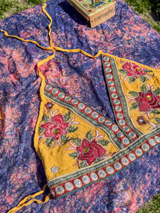 Sun flowers halter top