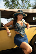 Load image into Gallery viewer, Velvet Midnight Cowboy Hat
