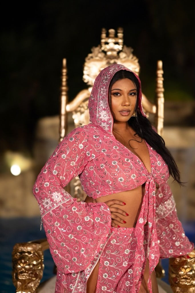 Pink diamonds goddess set