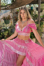 Load image into Gallery viewer, Pink Diamonds Bollywood Set
