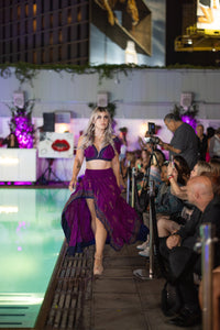 Purple Moonlight Bollywood Set