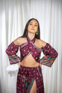 Bohemian Plum Goddess Set