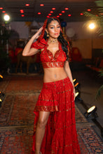Load image into Gallery viewer, Fire Goddess Bollywood Set
