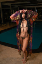 Load image into Gallery viewer, Forbidden Garden Hoodie Kimono
