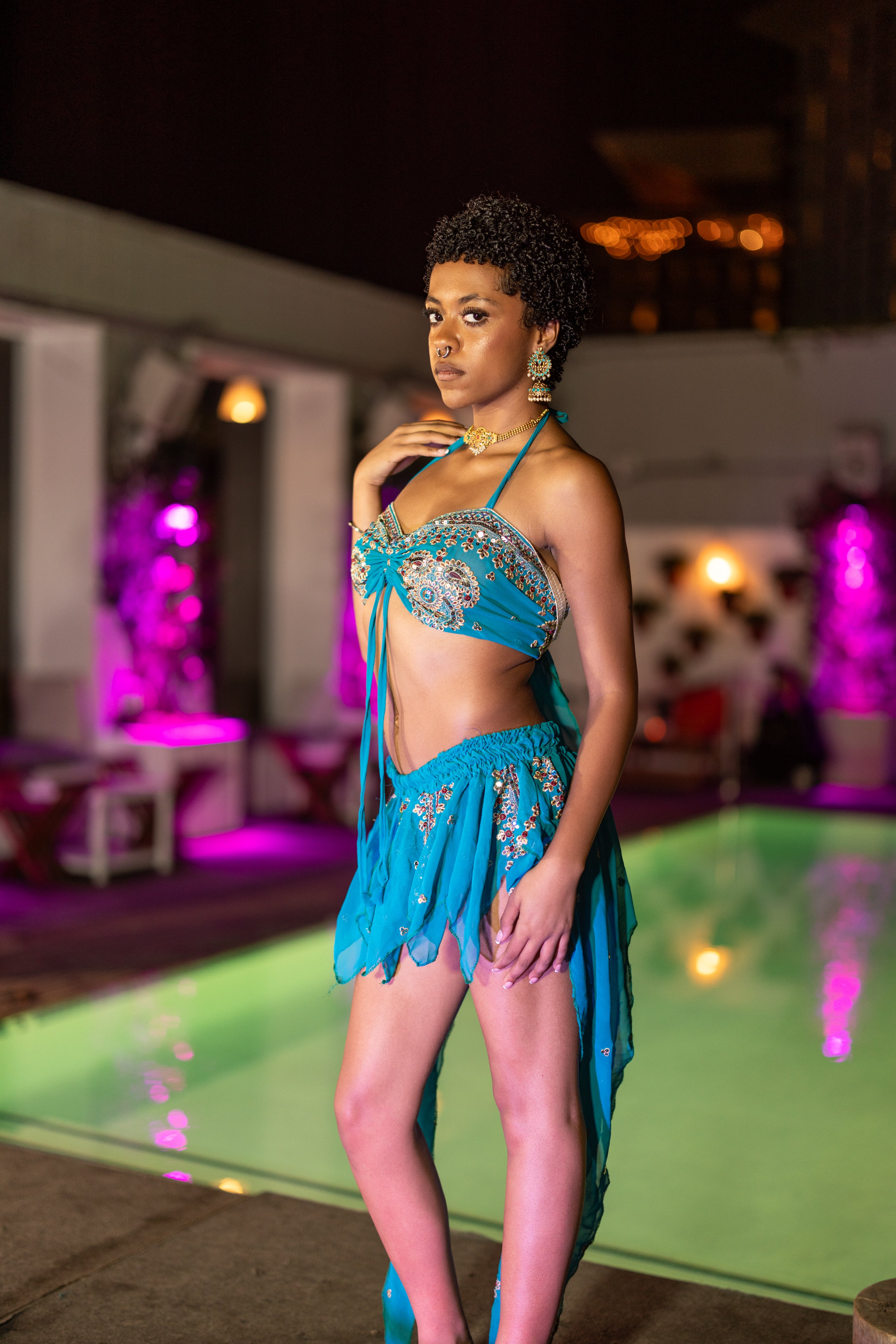Blue Vortex butterfly set