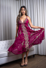 Load image into Gallery viewer, Violet Jewel Magic Dress
