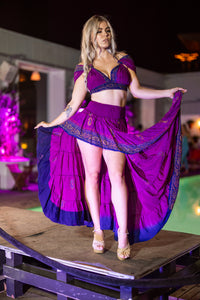 Purple Moonlight Bollywood Set