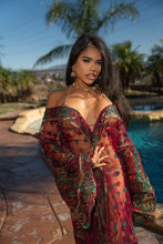 Load image into Gallery viewer, Ruby Amethyst Goddess Kimono
