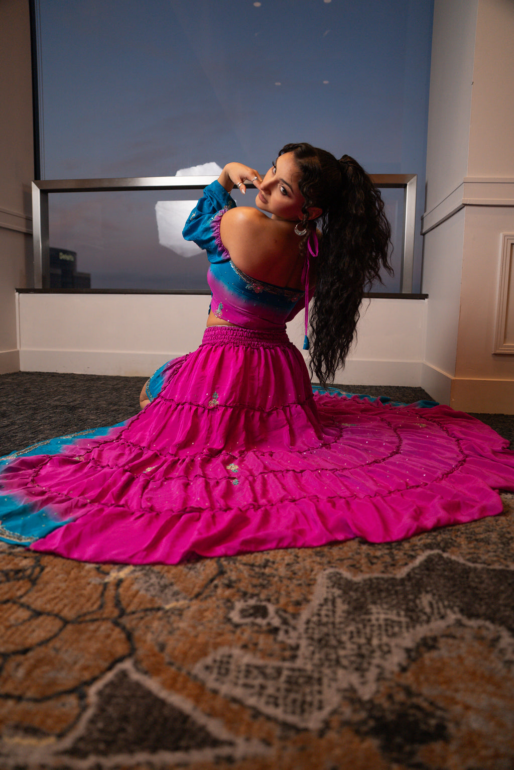 Mermaid Princess Bollywood Set