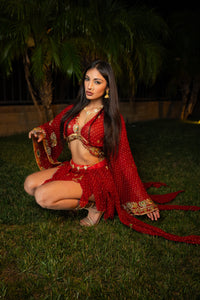 Royal maharani butterfly set