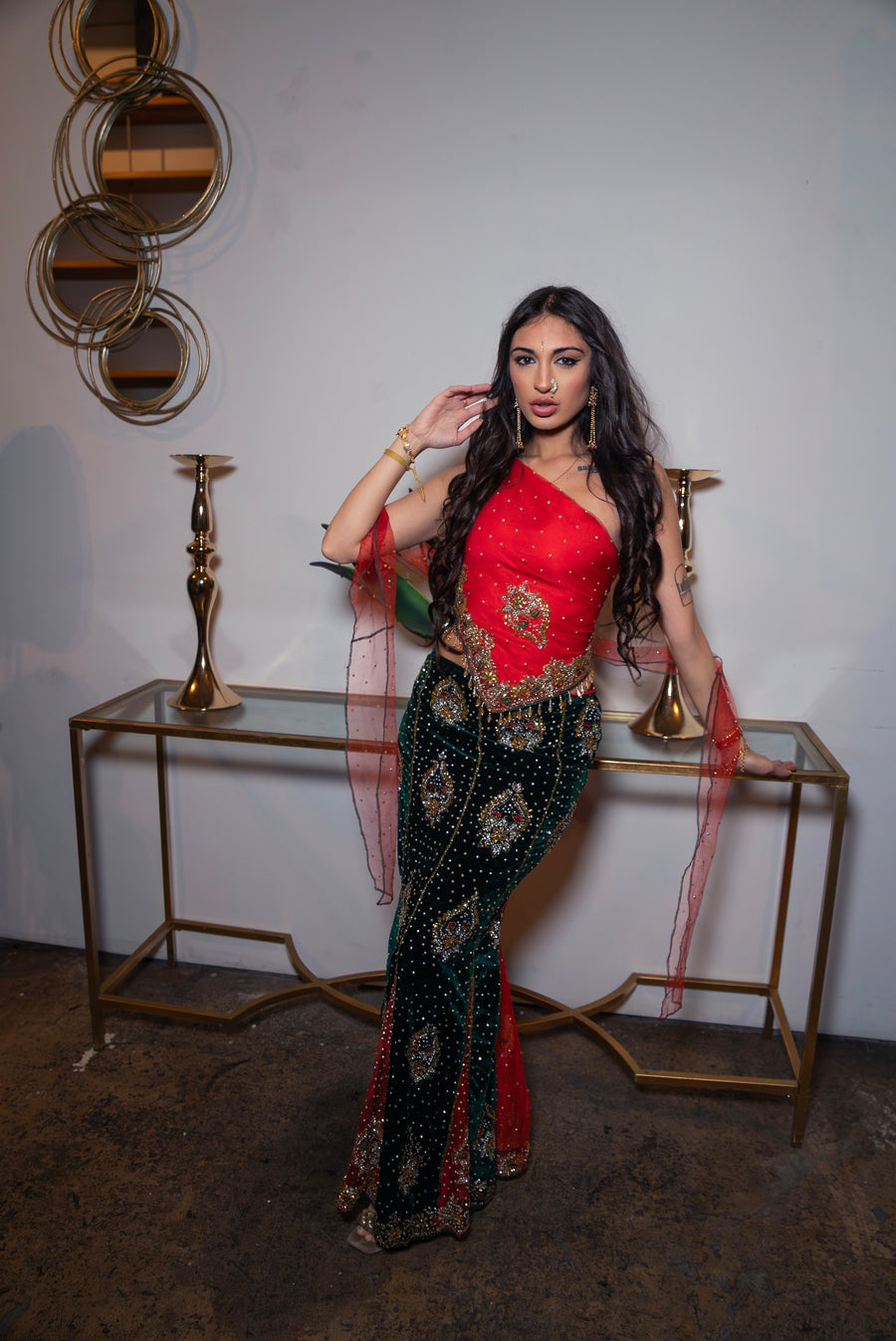 Velvet Ruby Mermaid Set