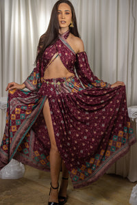 Bohemian Plum Goddess Set