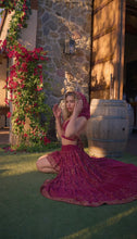 Load image into Gallery viewer, Bohemian Lotus Bollywood Set
