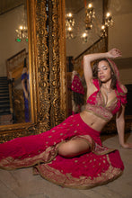 Load image into Gallery viewer, Fuscia Lotus Bollywood Set
