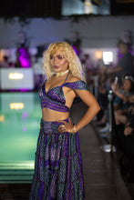 Load image into Gallery viewer, Purple Kaleidoscope Bollywood Set
