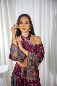 Bohemian Plum Goddess Set