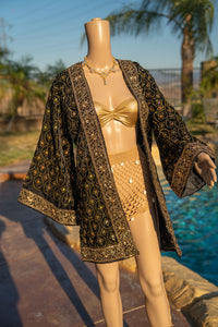 Golden Obsidian Kimono