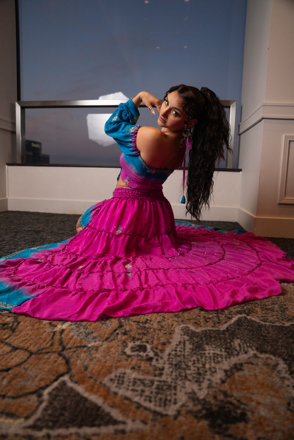 Mermaid Princess Bollywood Set