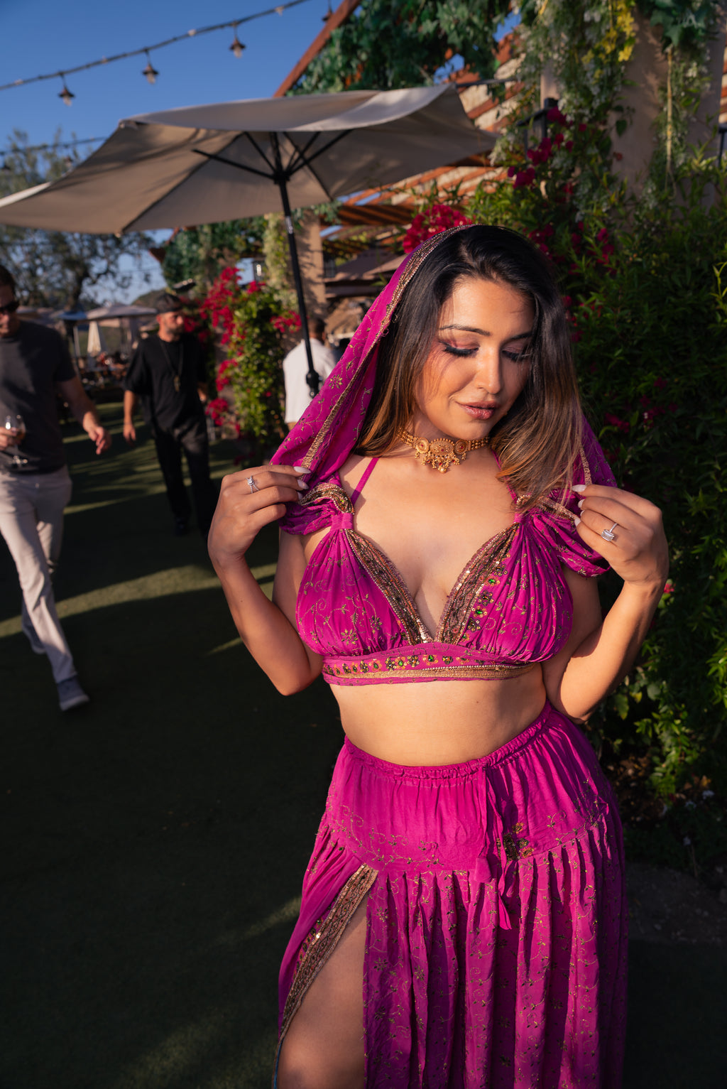 Violet Frequency Goddess Set