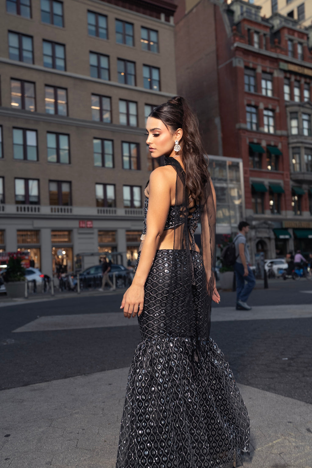 Black Diamonds Mermaid Set