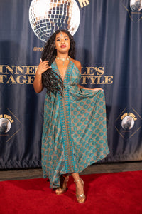 Bohemian Turquoise Magic Dress