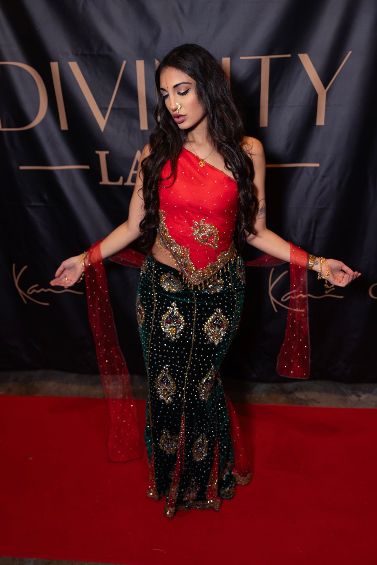 Velvet Ruby Mermaid Set