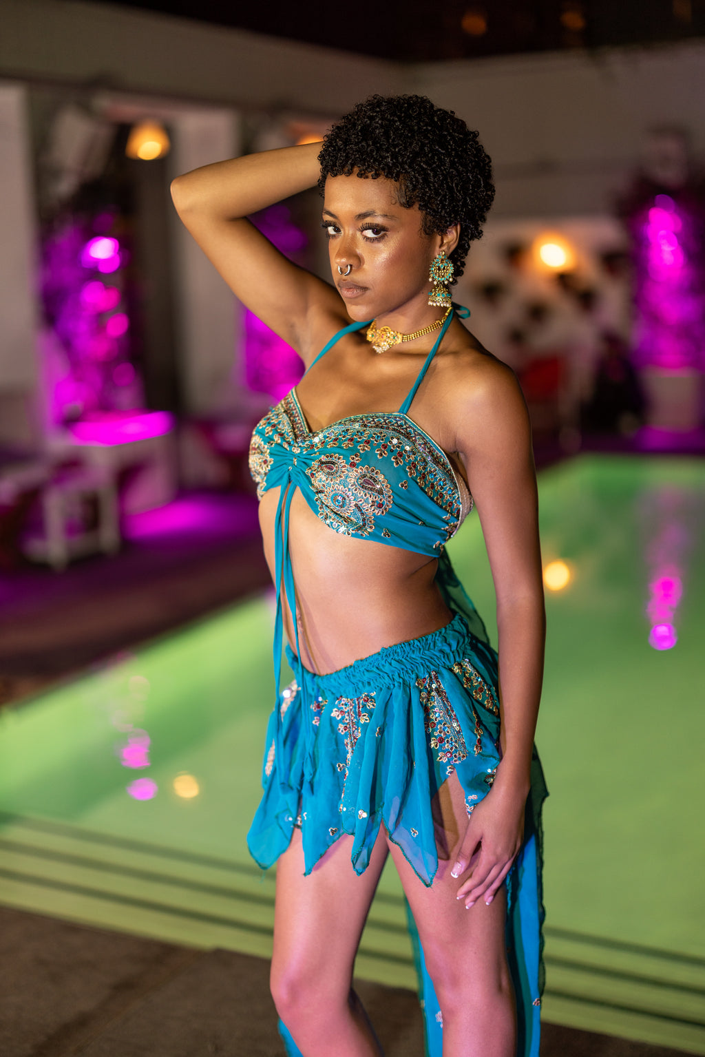 Blue Vortex butterfly set