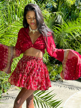 Load image into Gallery viewer, bohemian rani hoodie wrap top
