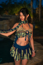 Load image into Gallery viewer, Mystic fairy lotus mini skirt set
