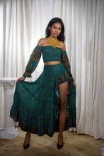 Load image into Gallery viewer, Bohemian Turquoise Bollywood Set
