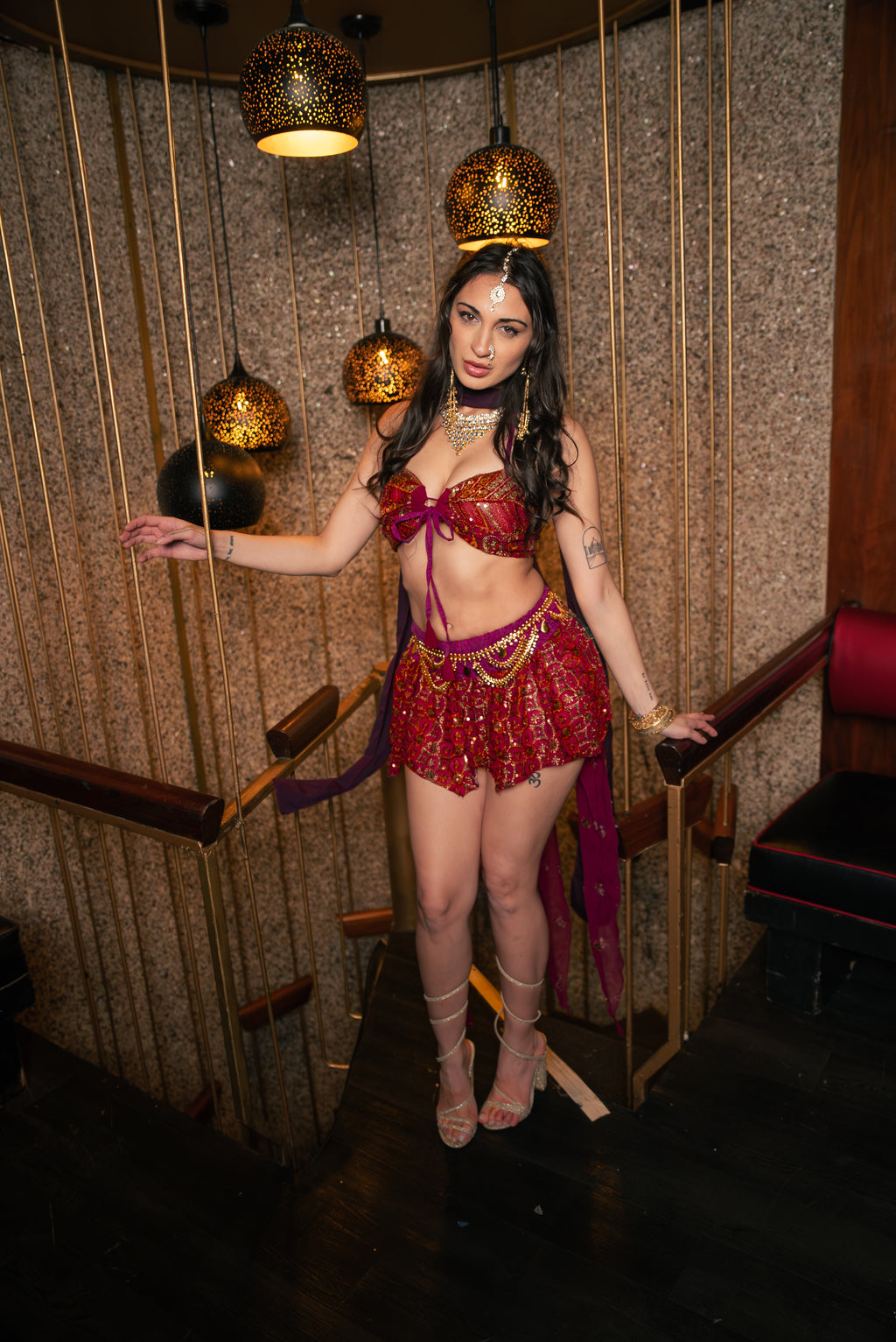 Magenta Royal Butterfly Set