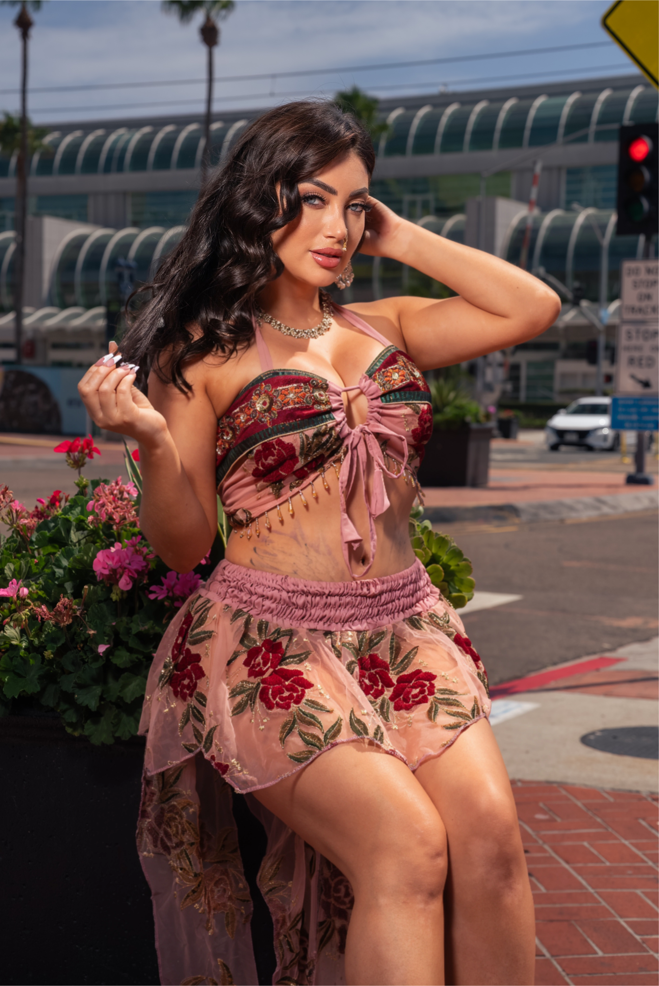 Rose Petals Butterfly Set