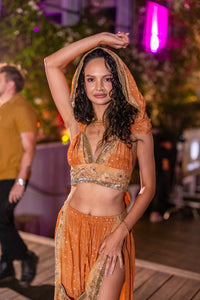 Gold Flowers Gaia Jasmine Set