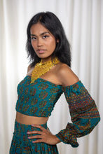Load image into Gallery viewer, Bohemian Turquoise Bollywood Set
