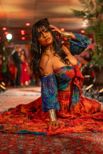 Load image into Gallery viewer, Sunset Tie Dye Bollywood Set
