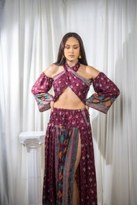 Bohemian Plum Goddess Set