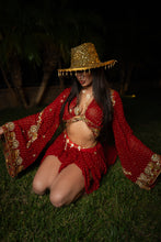 Load image into Gallery viewer, Golden Forest Magic Cowboy Hat
