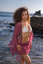Load image into Gallery viewer, Bohemian Rose Ruffle Skirt Set
