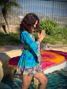 Blue Moonstone Babydoll Dress