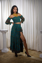 Load image into Gallery viewer, Bohemian Turquoise Bollywood Set

