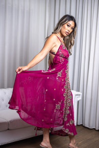 Violet Jewel Magic Dress