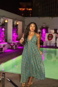 Bohemian Turquoise Magic Dress