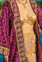 Load image into Gallery viewer, Amethyst Excellence Velvet Kimono

