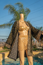 Load image into Gallery viewer, Golden Obsidian Kimono
