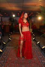 Load image into Gallery viewer, Fire Goddess Bollywood Set
